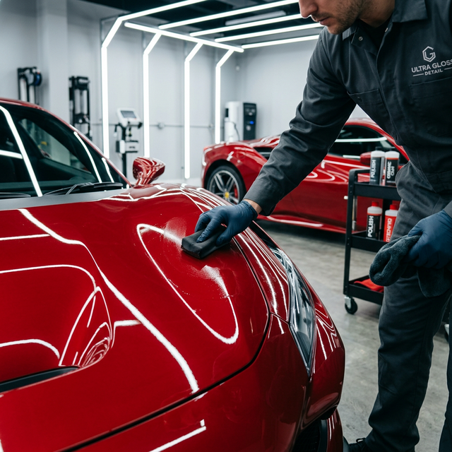 Car denting painting, panel repair and scratch removal at Gurukrupa Motors, Newasa